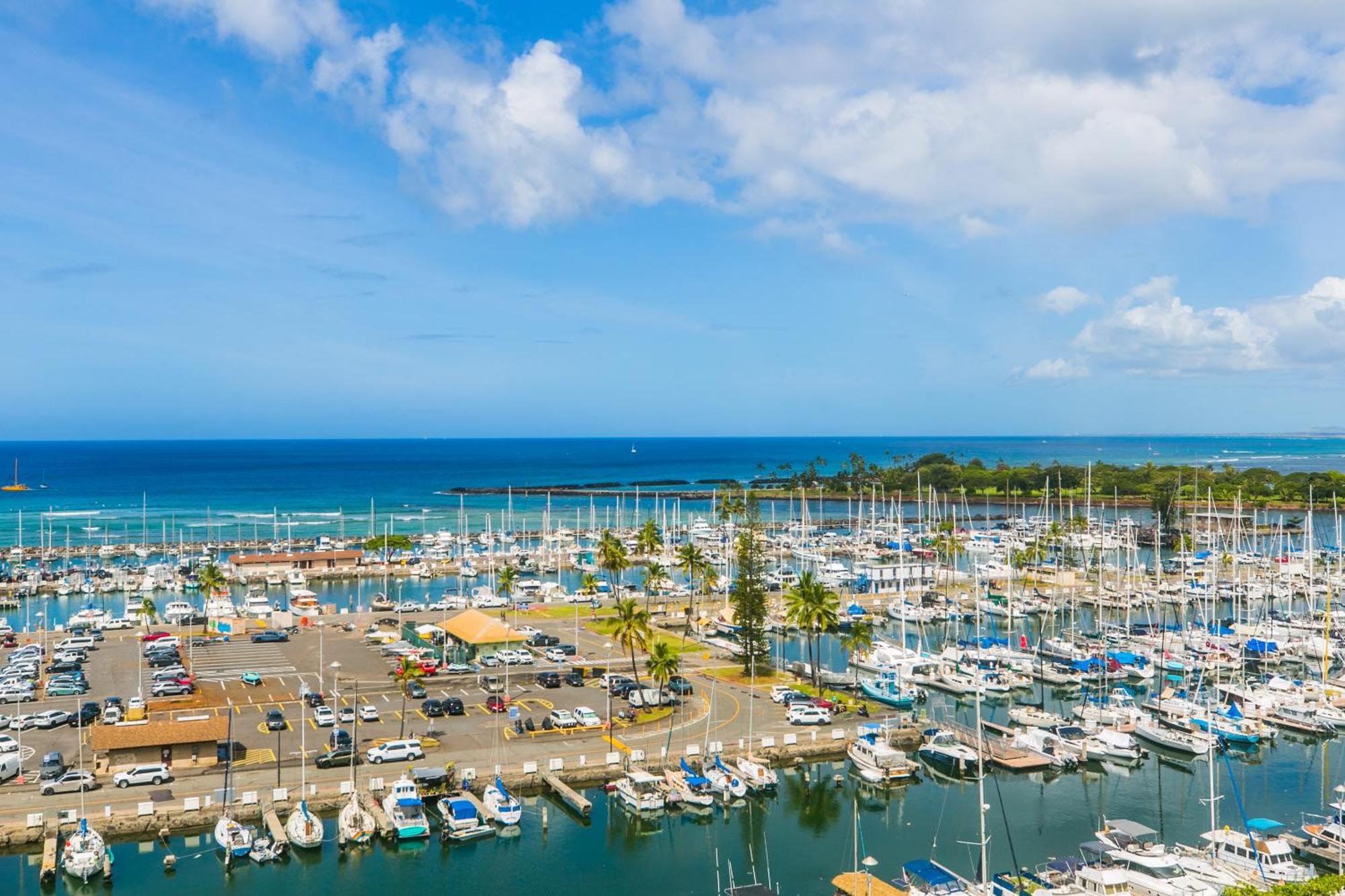 Ilikai Tower 1127 Yacht Harbor View 1Br Apartment Honolulu Bagian luar foto